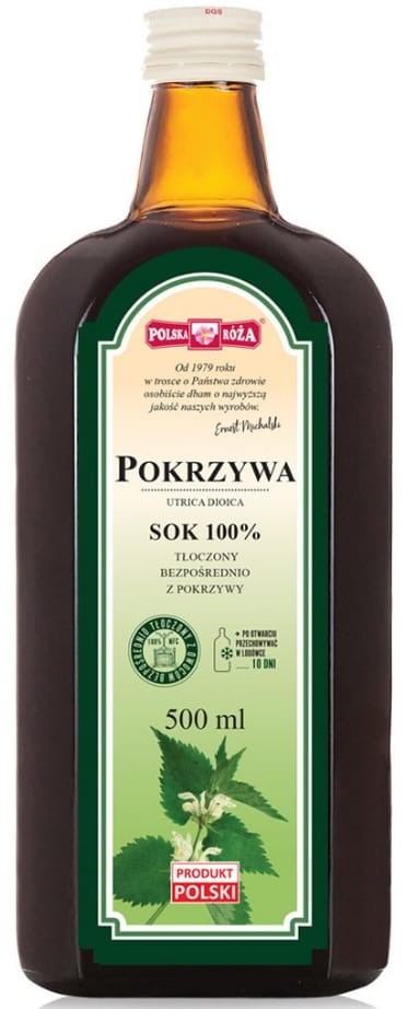 Polska Róża Pokrzywa sok 500 ml
