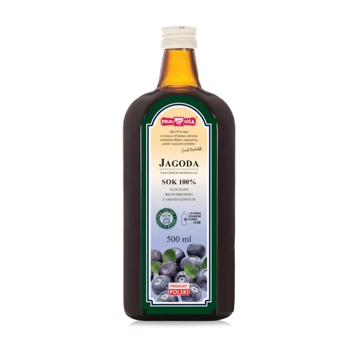 Polska Róża Jagoda 100% sok 500 ml