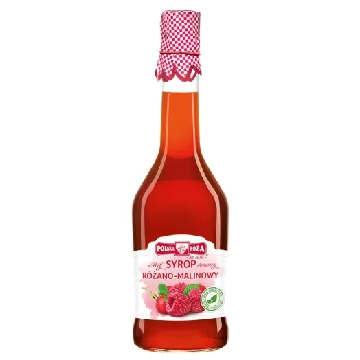 Polska Róża Syrop różano-malinowy 500ml