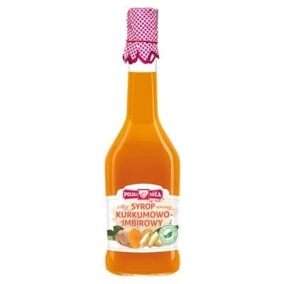Polska Róża Syrop kurkumowo-imbir 500ml