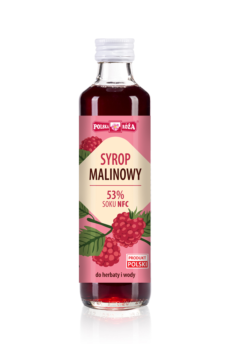 Polska Róża Syrop malinowy 250ml