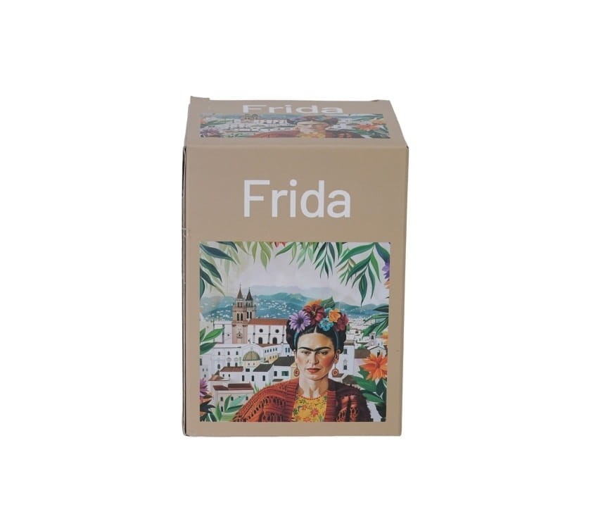Kubek termiczny 330ml MEXICAN ART FRIDA RED - Zdjęcie 3