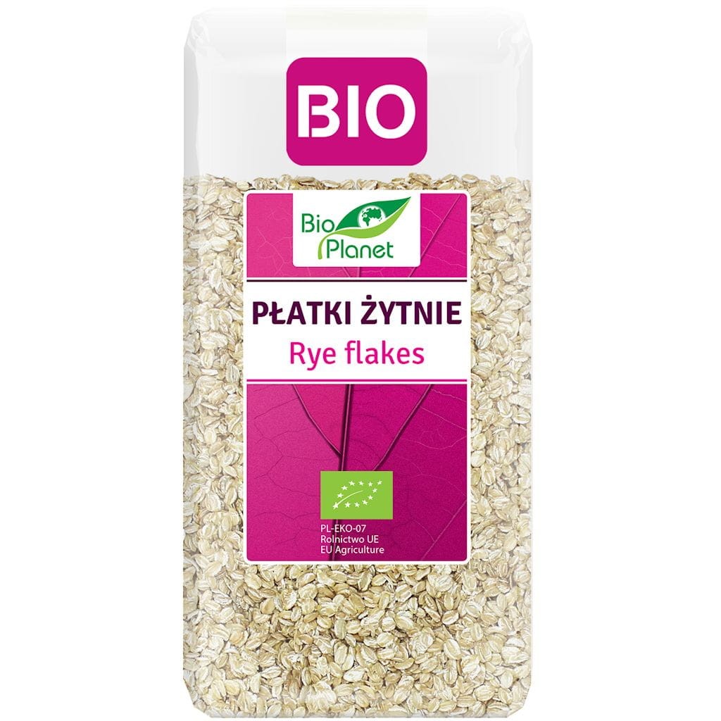 BIO PLANET Płatki żytnie Bio 300g