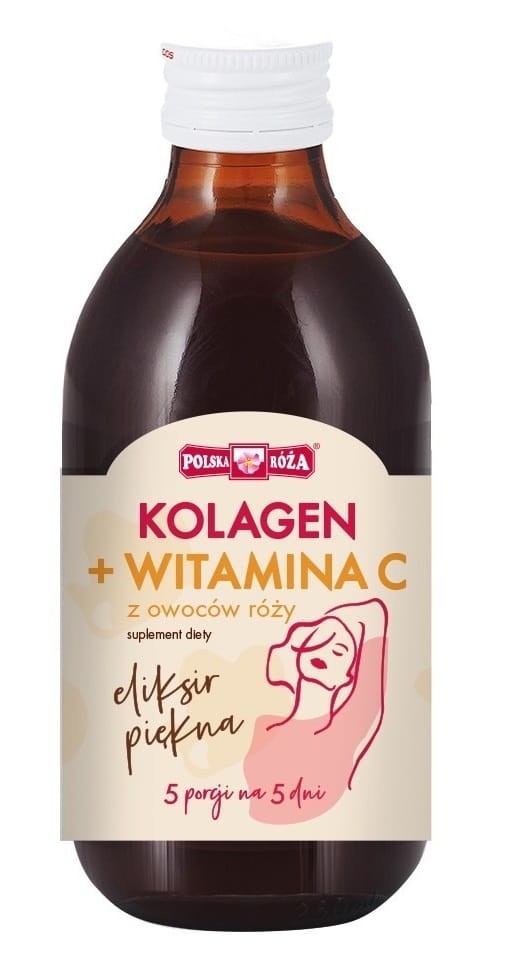 POLSKA RÓŻA Eliksir piękna Kolagen + wit C 250ml