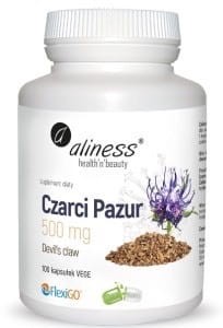 ALINESS Czarci pazur 500mg 100 kapsułek