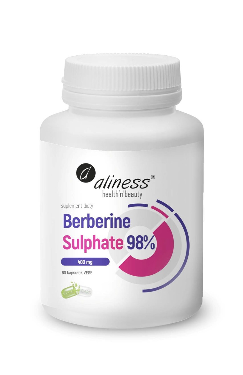 ALINESS Berberine Sulphate 98% 60 kapsułek