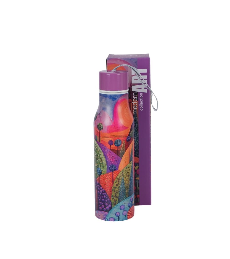 Butelka termiczna Termos 500 ml STAL NIERDZEWNA - MODERN BUBBLY HILLS - Zdjęcie 3
