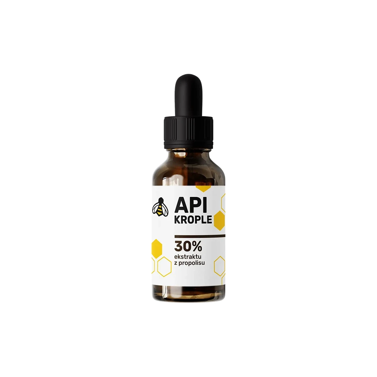 API EFFECT krople propolisowe 30% 30 ml