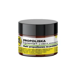 API EFFECT Mać propolisowa EGZEMA + CBDA/wrotycz/glistnik 50 ml