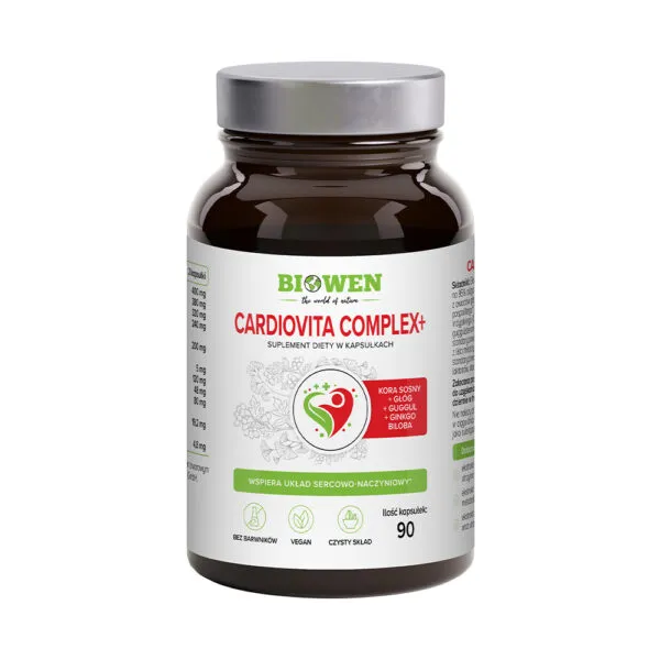 Biowen Cardiovita Complex + 90 kapsułek