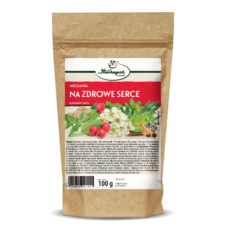 Herbapol Kraków Mieszanka Na Zdrowe Serce 100 g