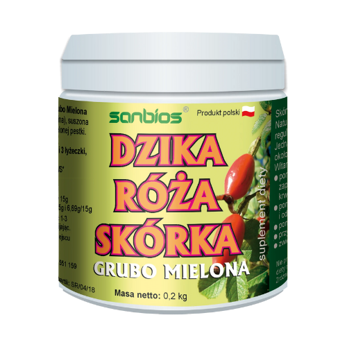 SANBIOS Dzika Róża Skórka 200 g