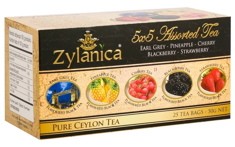 Herbata Zylanica Five Flawour black 25 saszetek