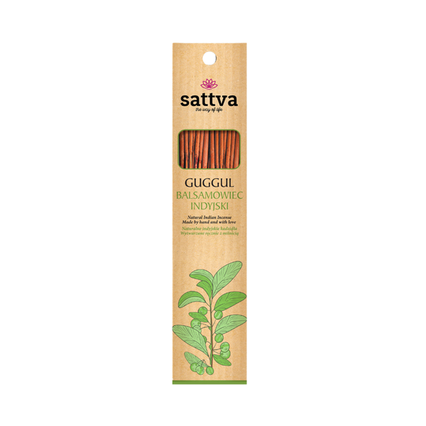 SATTVA Kadzidła Balsamowiec indyjski GUGGUL 30g