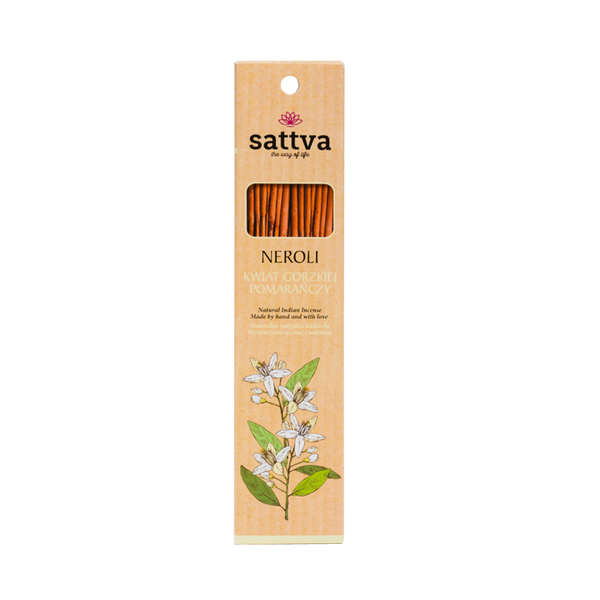 SATTVA Kadzidła Kwiat gorzkiej pomarańczy NEROLI 30g