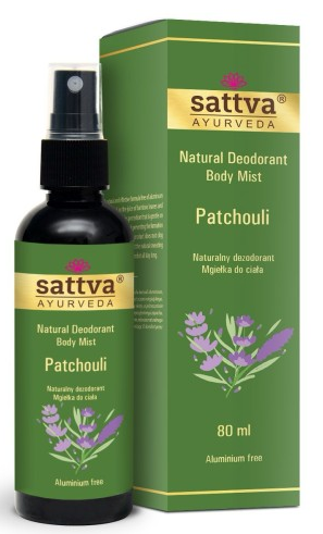 SATTVA Dezodorant - mgiełka do ciała Paczula 80ml