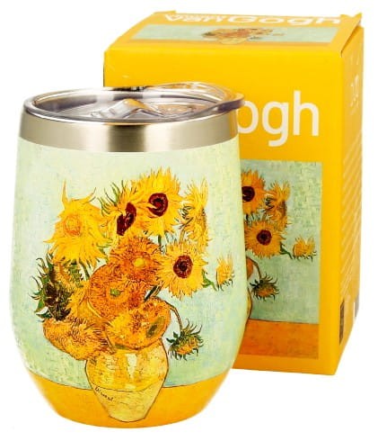 Kubek termiczny SUNFLOWERS V. Gogh 330ml - Zdjęcie 2