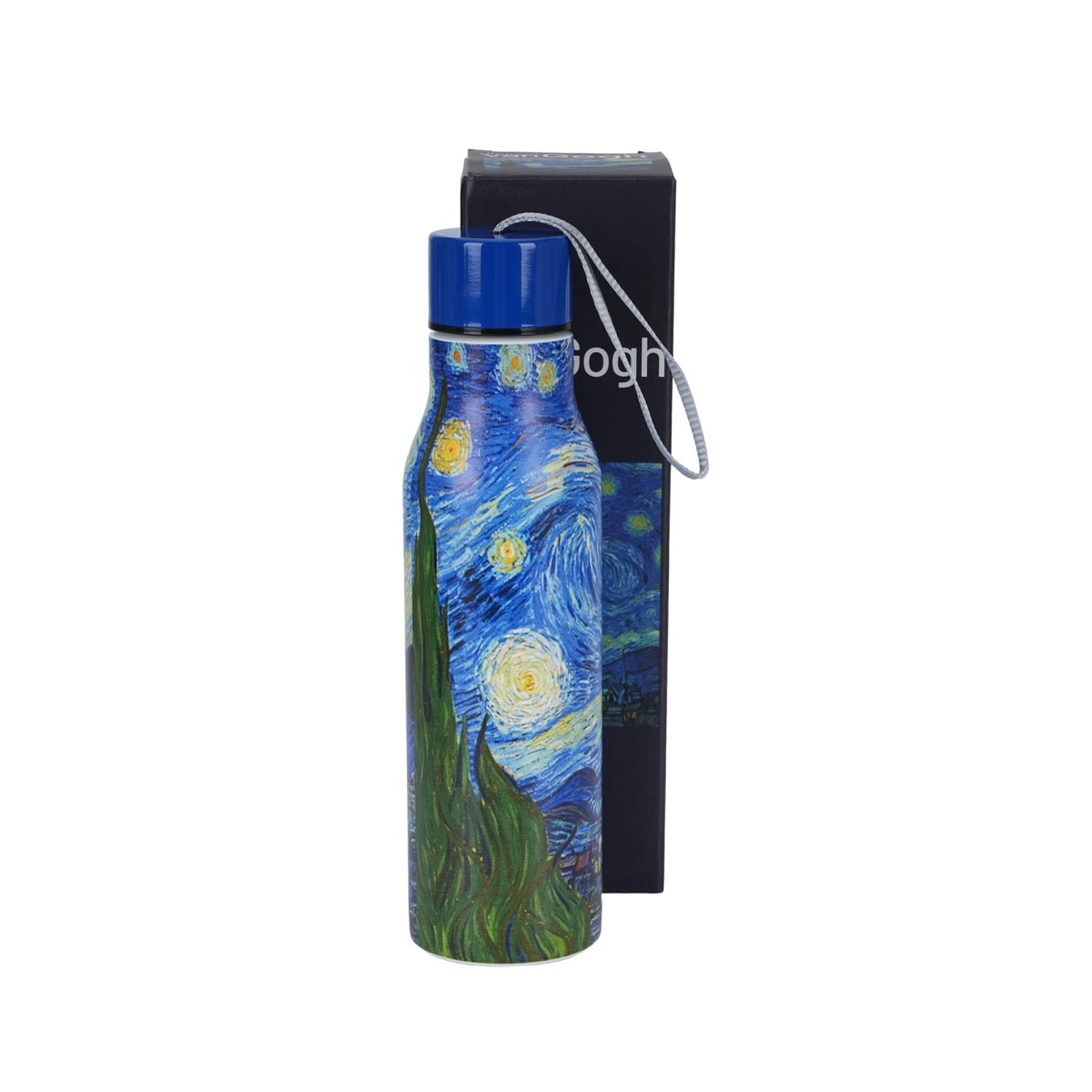 Butelka termiczna STARRY NIGHT inspired by Vincent van Gogh 500 ml - Zdjęcie 2