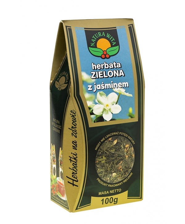 NATURA WITA Herbata zielona z jaśminem 100 g