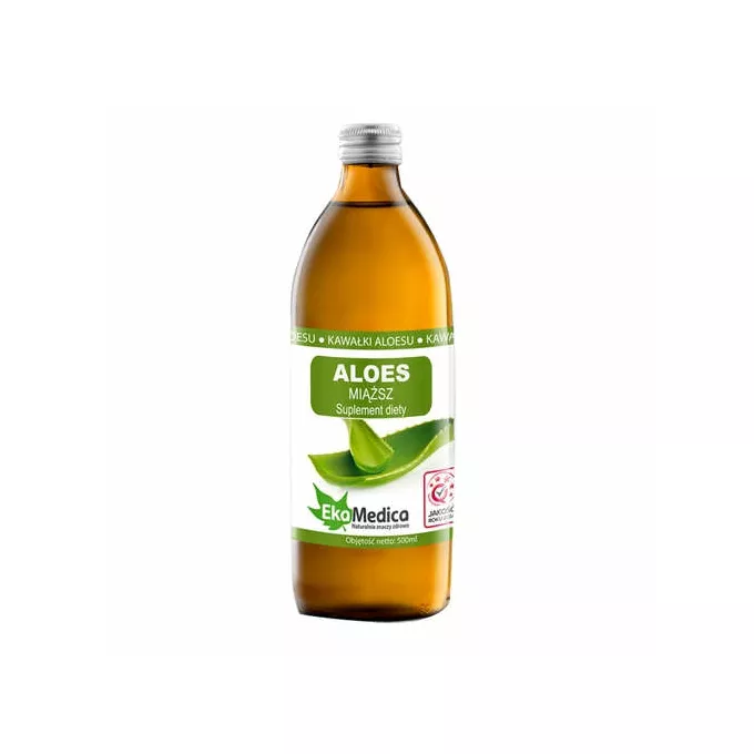 EKA MEDICA Aloes sok z miąższem 500ml