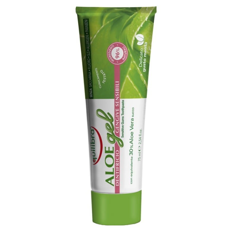 Equilibra Pasta do zębów o potrójnym działaniu – żel aloesowy 75ml