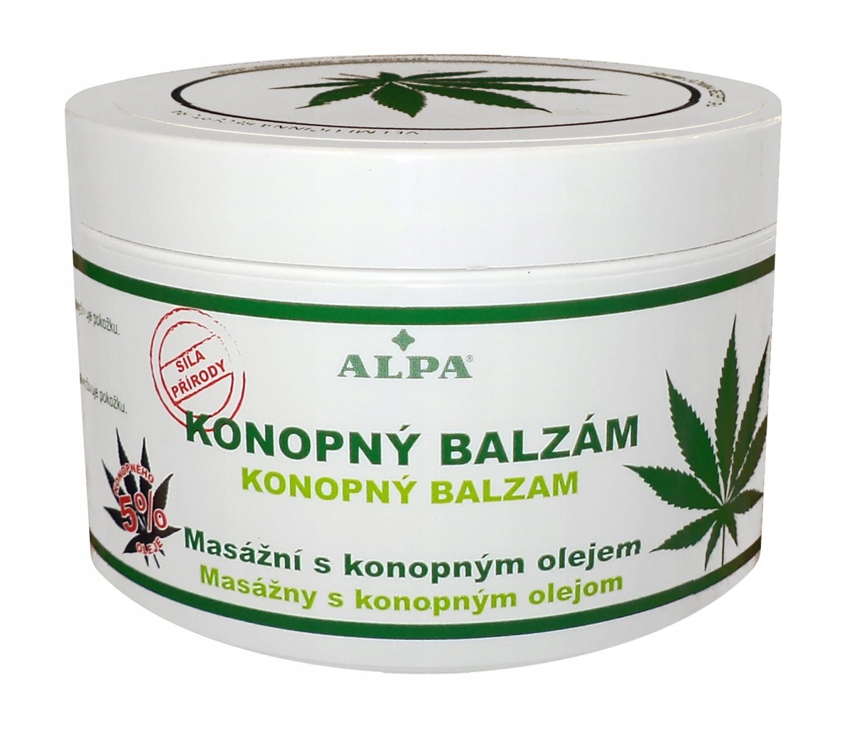 Alpa Balsam konopny chłodzący na stawy, przeciwbólowy 250 ml