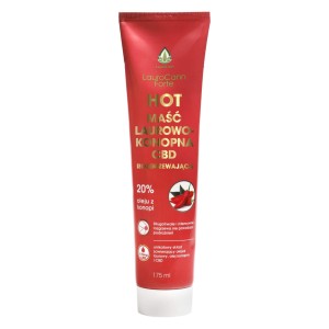 Laurocann Forte Hot Maść Laurowo-Konopna Rozgrzewająca 175 ml
