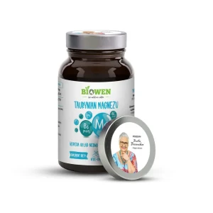 BIOWEN Taurynian Magnezu + B6 100 kapsułek