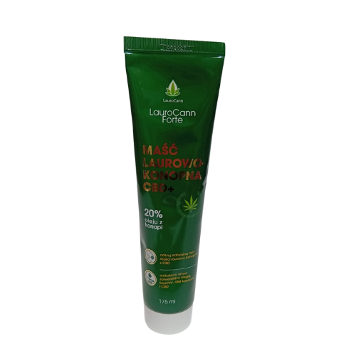 Laurocann Forte Maść laurowo-konopna 20% z CBD 175 ml