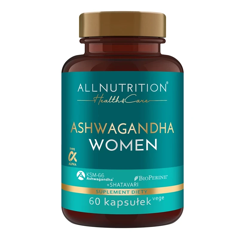 Allnutrition Health & Care Ashwagandha Women 60 kapsułek