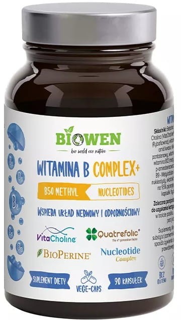 BIOWEN Witamina B Complex + 90 kapsułek