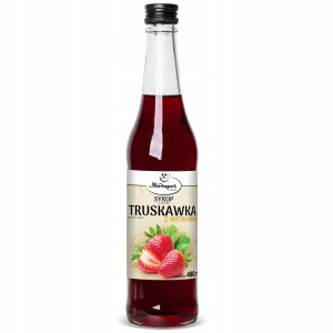 Herbapol Kraków Syrop Truskawkowy z Witaminą C 480 ml