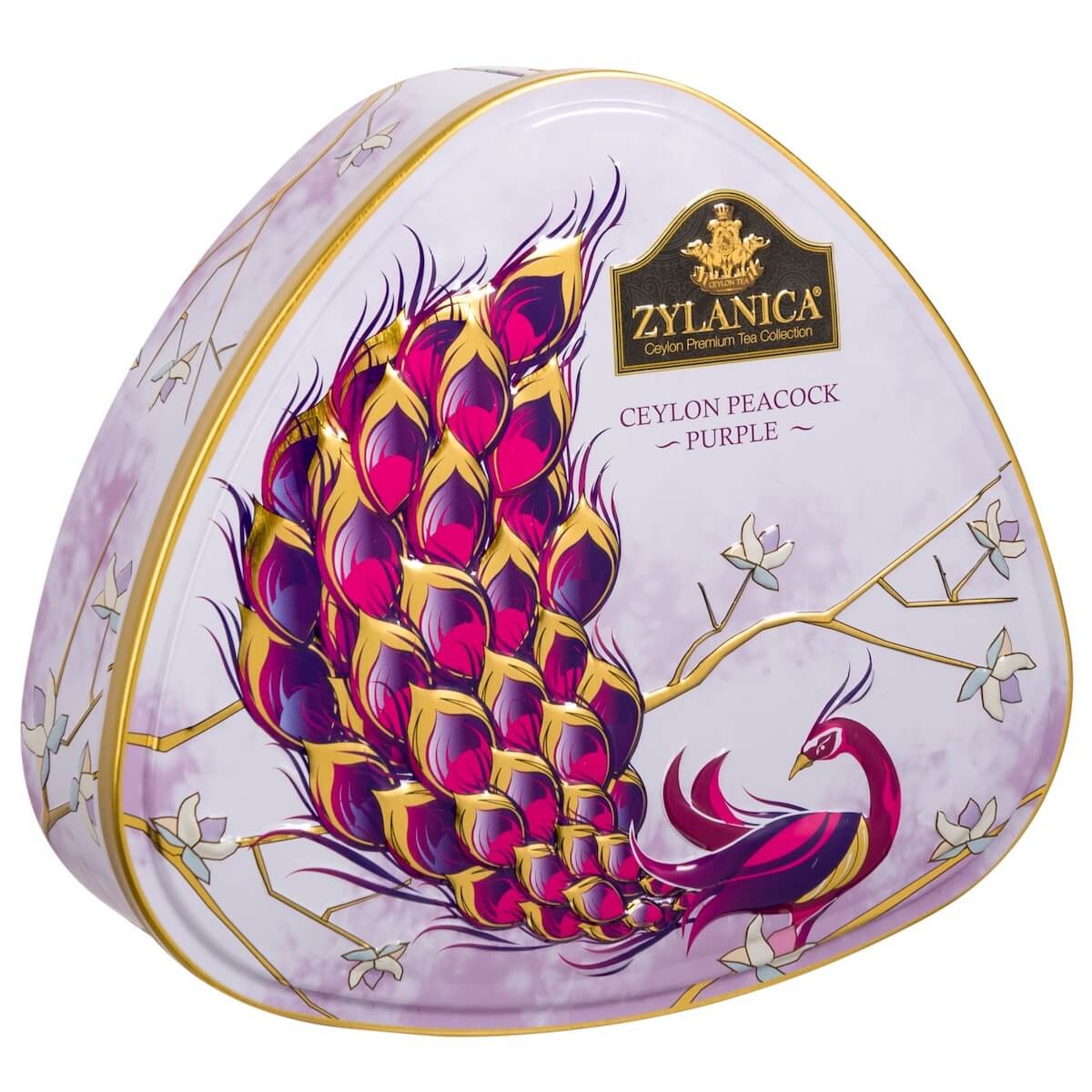 Herbata Zylanica Ceylon Purple Peacock 100g w puszce
