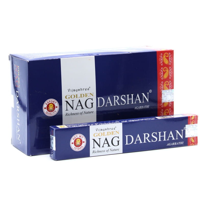 Kadzidełka Golden Nag - Darshan 15g - Zdjęcie 2