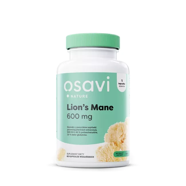 Osavi Lion's Mane 600mg 60 kapsułek
