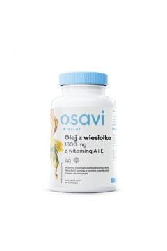 Osavi Olej z wiesiołka 1800mg z witaminą A i E 120 kapsułek