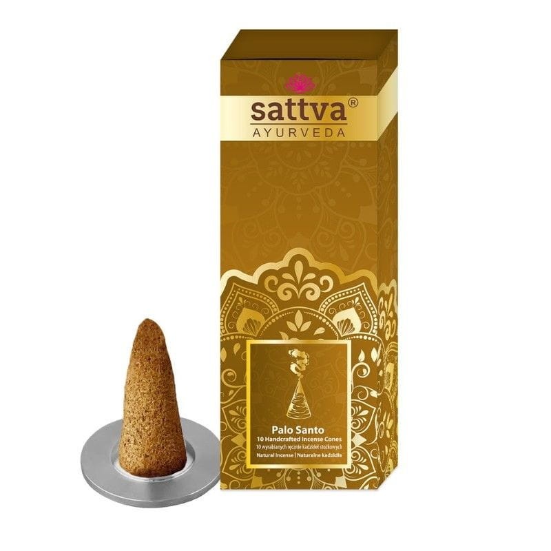 SATTVA Kadzidełka indyjskie stożkowe Palo Santo