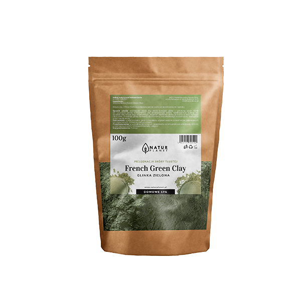 NATUR PLANET Glinka zielona proszek 100g