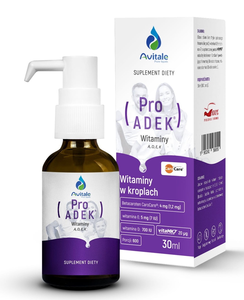 Avitale Witaminy ProADEK krop.doust. 30ml