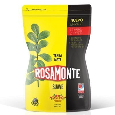 Yerba Mate Rosamonte Klasyczna SUAVE 250 g DOYPACK!