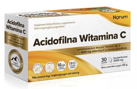 Narum Acidofilna Witamina C 2000mg 30 saszetek
