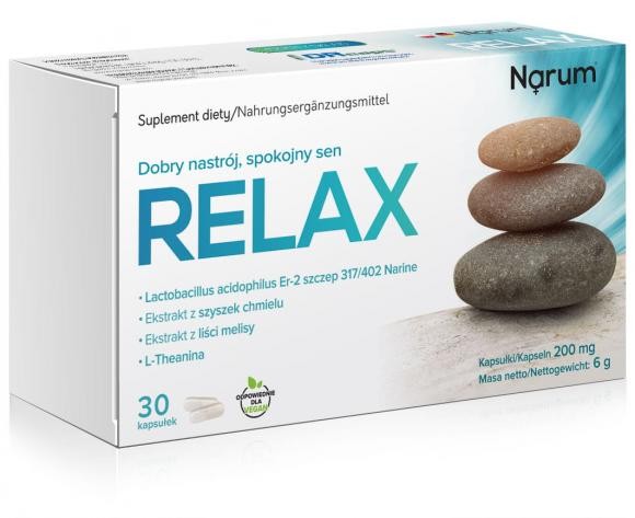 Narum Relax 300mg 30 kapsułek