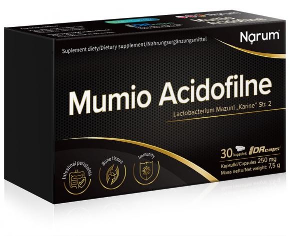 Narum Mumio Acidofilne 30 kapsułek