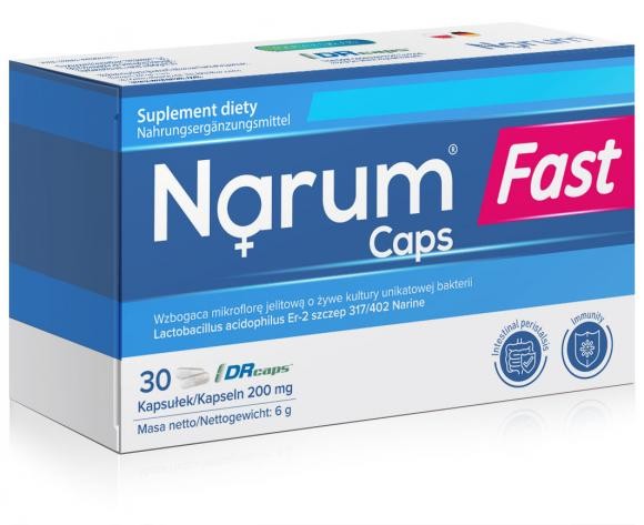 Narum Fast Caps 30 kapsułek