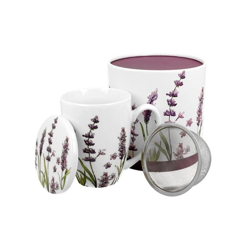 Kubek z zaparzaczem CLASSIC LAVENDER - 380 ml - Zdjęcie 2