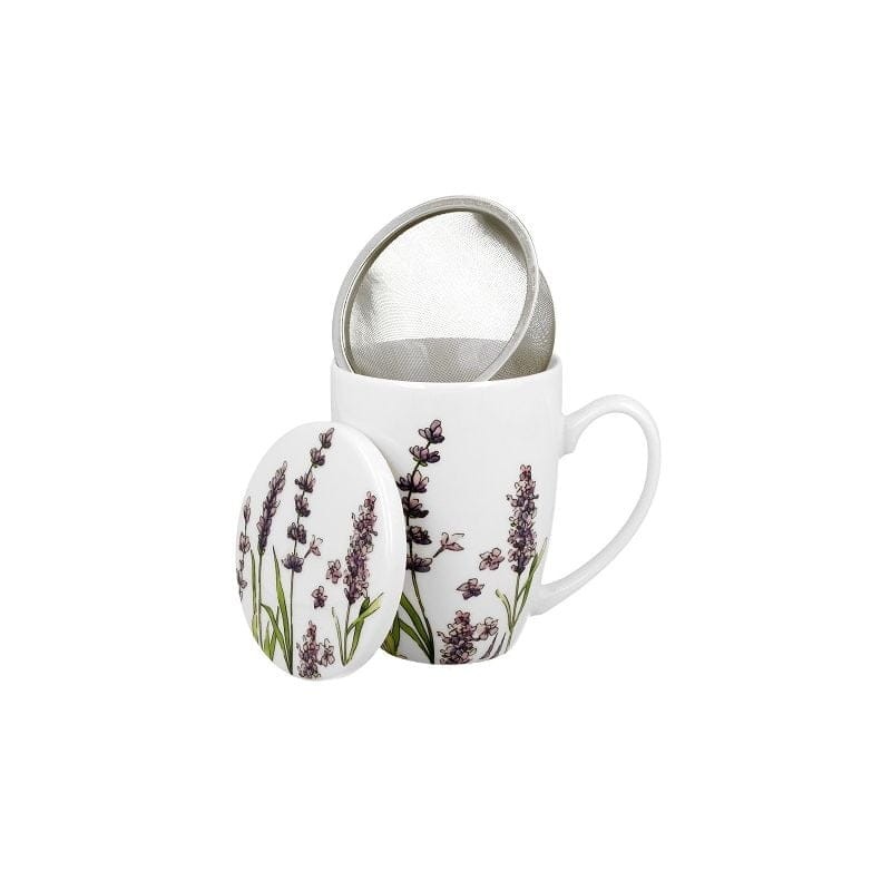 Kubek z zaparzaczem CLASSIC LAVENDER - 380 ml - Zdjęcie 3