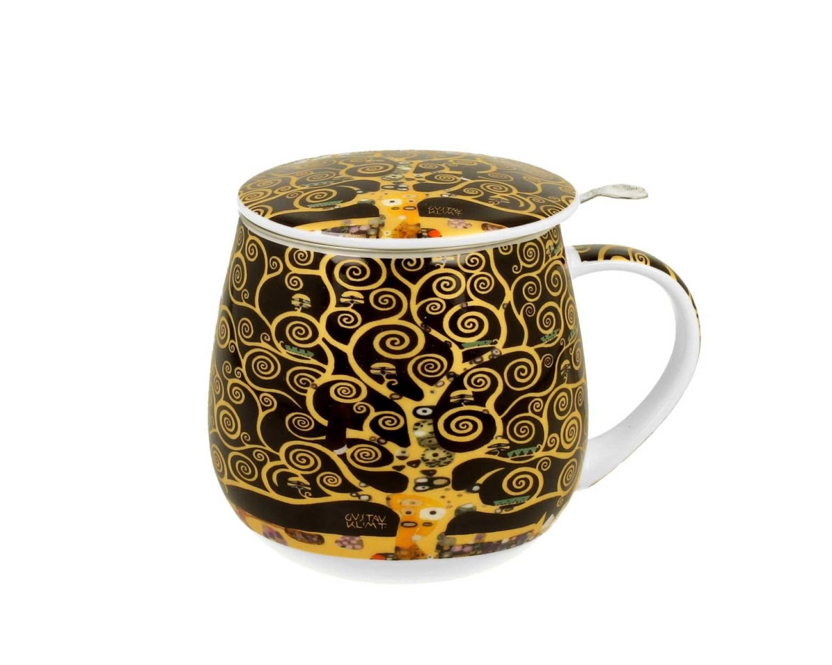 Kubek z zaparzaczem Klimt Tree Of Life 430 ml