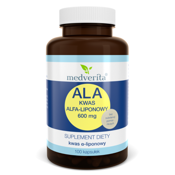 Medverita Kwas Alfa-liponowy 100 kapsułek
