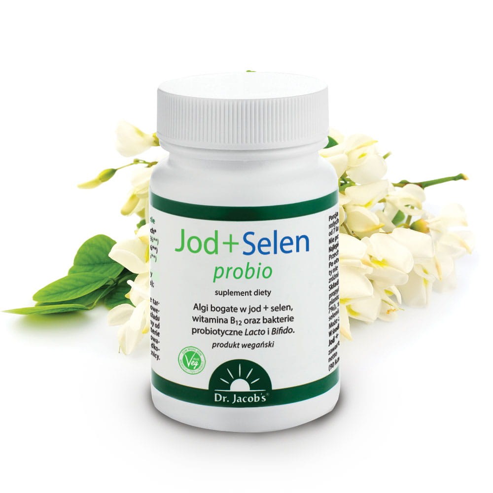 Dr. Jacobs Jod + Selen Probio 90 kapsułek