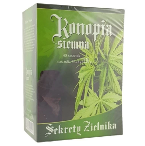 Sekrety Zielnika Konopie siewne 40 saszetek